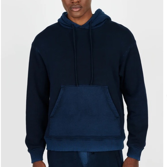 Cotton Citizen Other - NWT COTTON CITIZEN Bronx Ombré Vintage Navy Hoodie Sweatshirt XXL Nordstrom